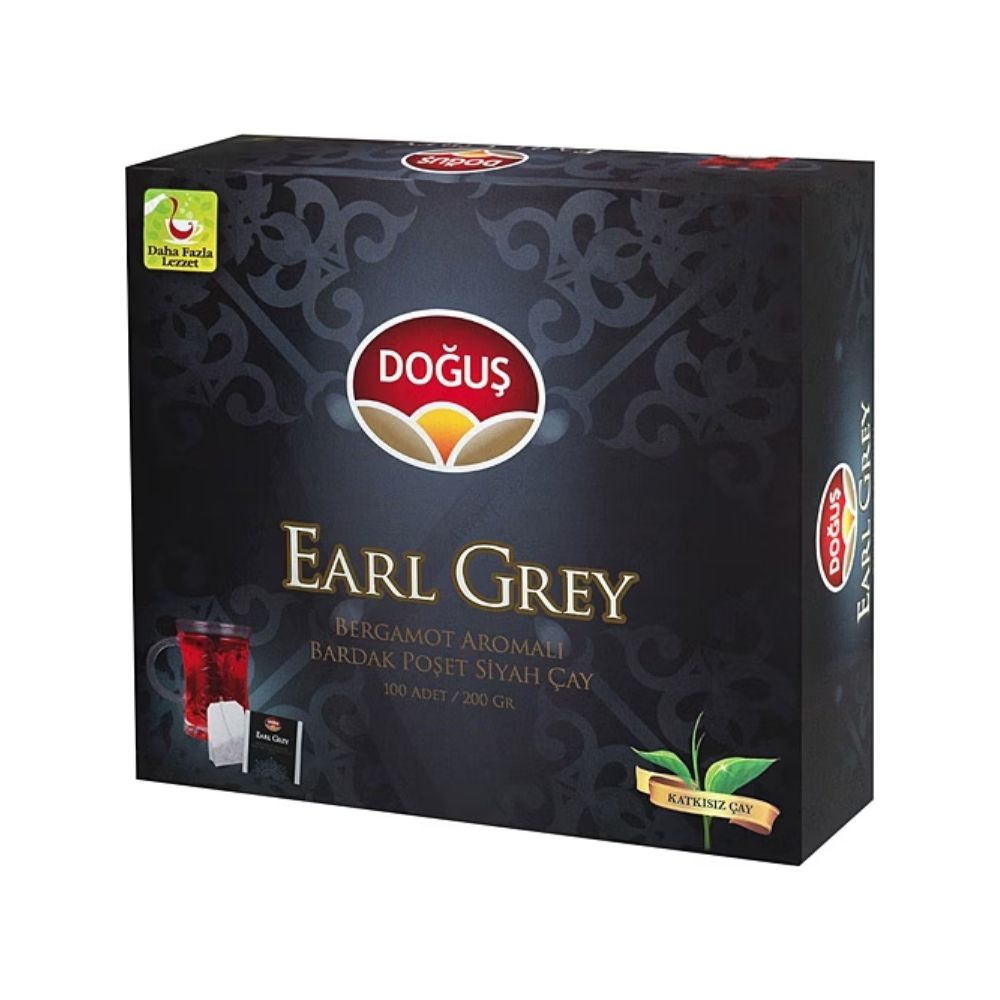 DOĞUŞ ÇAY EARL GREY BARDAK POŞET 2GR 100LÜ