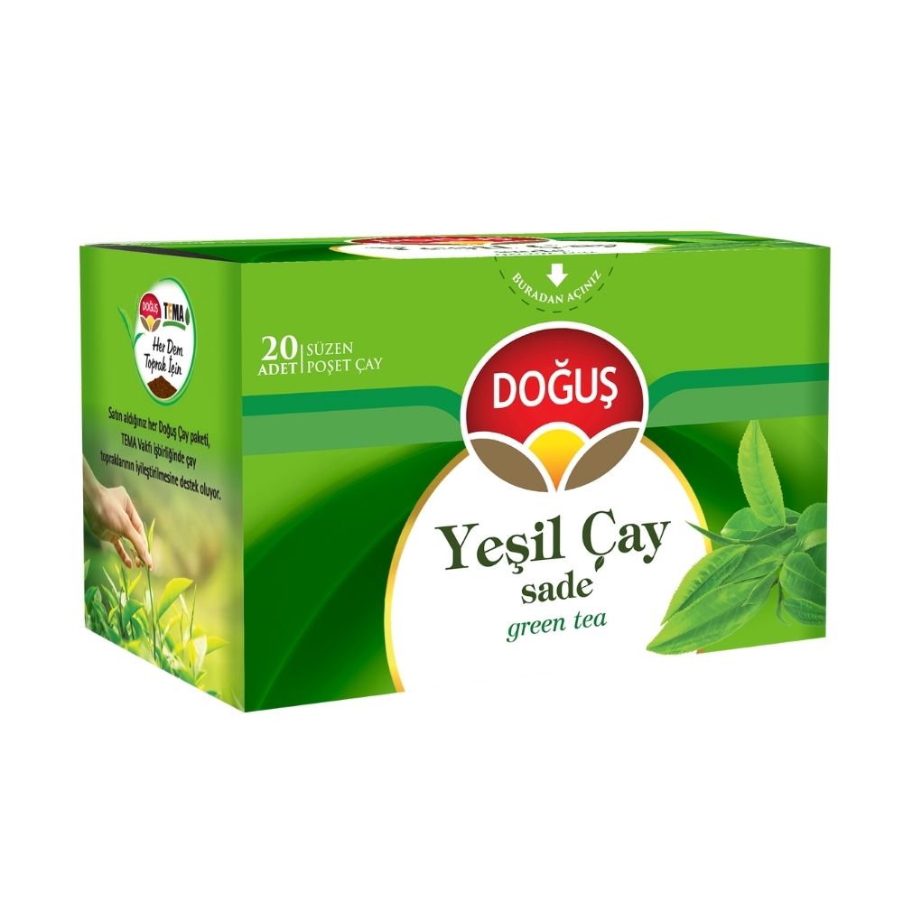 DOĞUŞ BİTKİ ÇAYI YEŞİL ÇAY 1,75GR 20Lİ